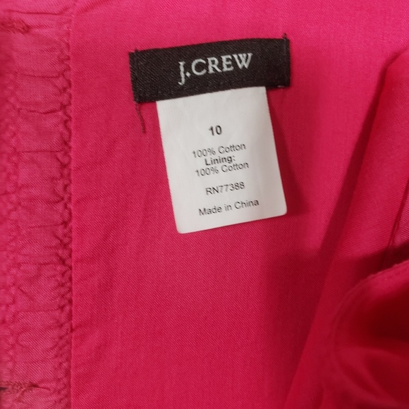 J.Crew Pink Sleeveless Shift Dress Size 10 - Picture 2 of 8